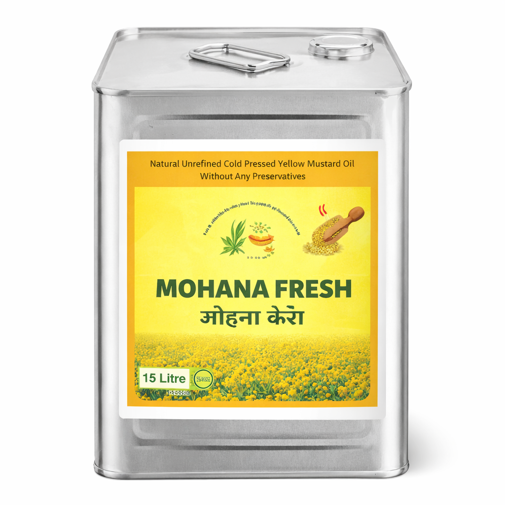 Yellow Mustard Oil 15 Ltrs