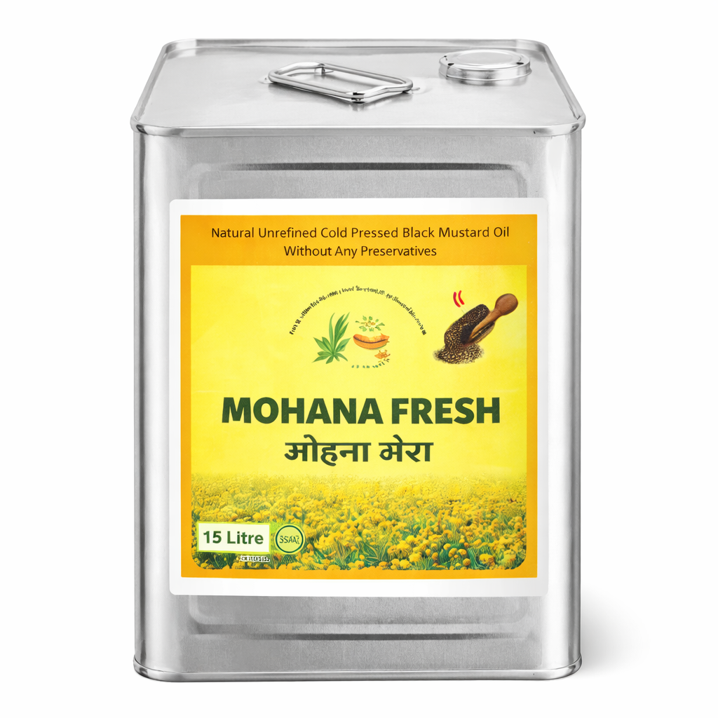 Black Mustard Oil 15 Ltrs