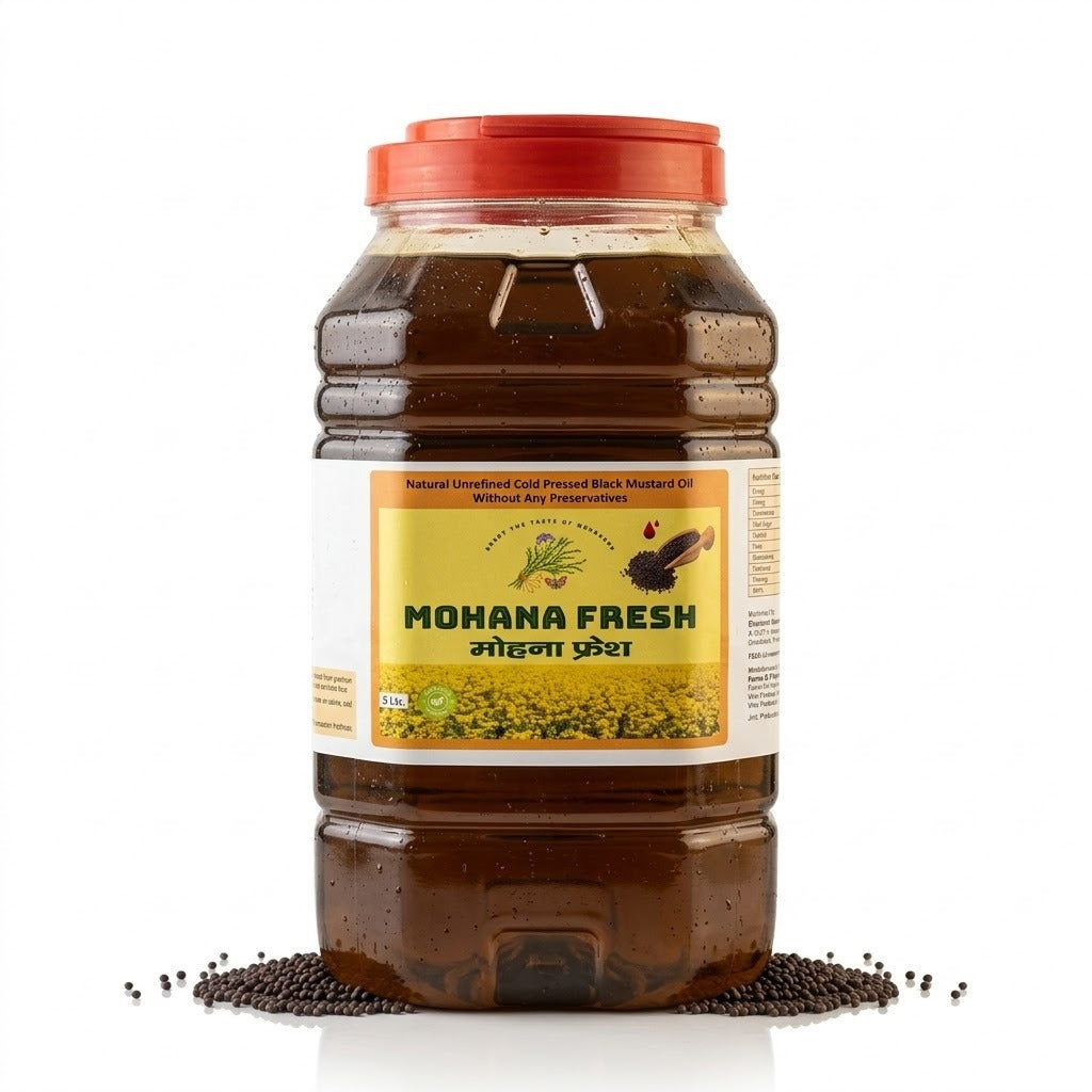 Black Mustard Oil 5 Ltrs