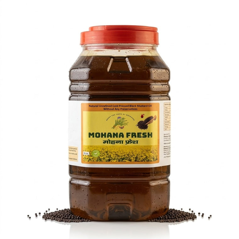 Black Mustard Oil 5 Ltrs