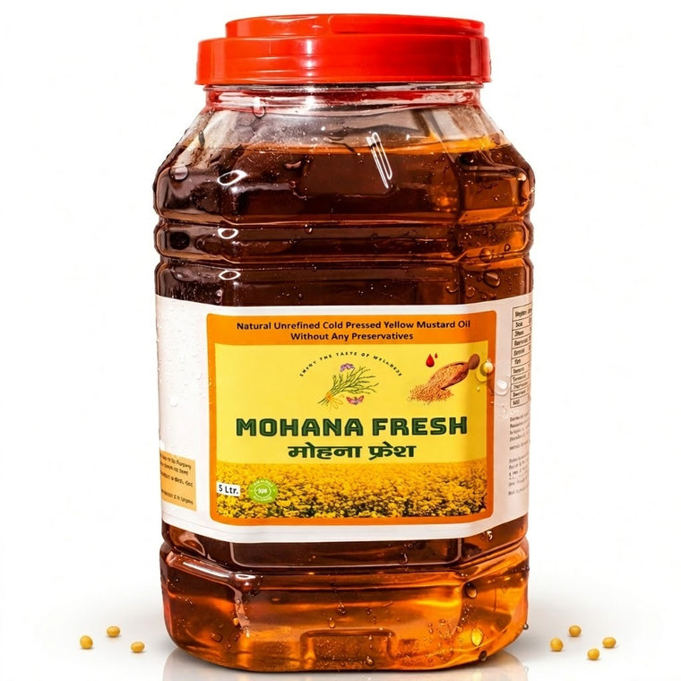 Yellow Mustard Oil-5 Ltr